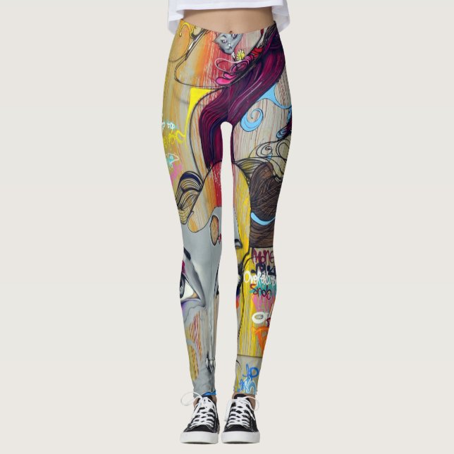 Legging Grafites (Frente)