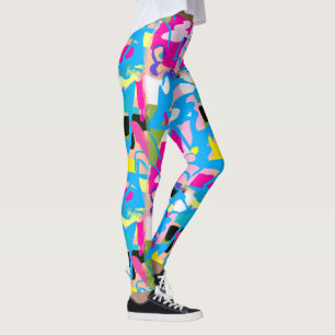 Legging Grafitti Splash Colorido