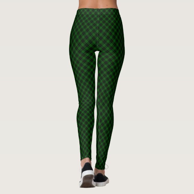 Legging Graham tartan green black xadrez (Verso)