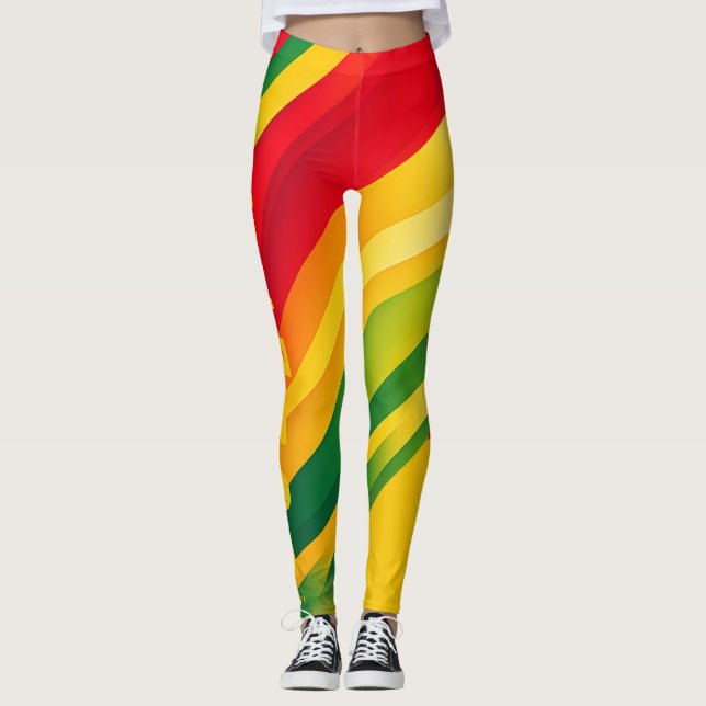Legging granada clássico colorido  (Frente)