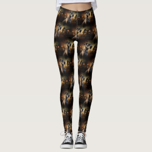 Legging Grande Dane do Halloween Assustador