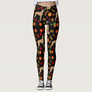 Legging Grande Dane Fawn Caiu Coloração