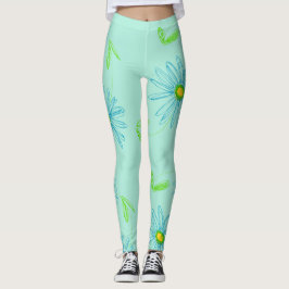 Legging Grande Design de esboço flexível