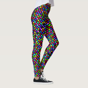 Legging Grandes Bolinhas multicolores