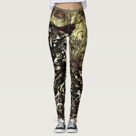 Legging Grandes Modelos Gatos: Leopard Laze 01-03