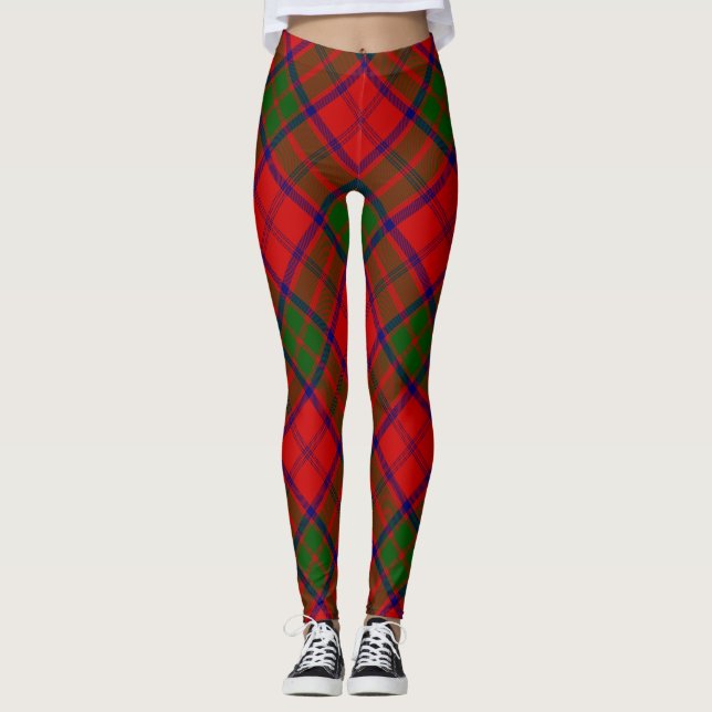 Legging Grant tartan Red xadrez (Frente)