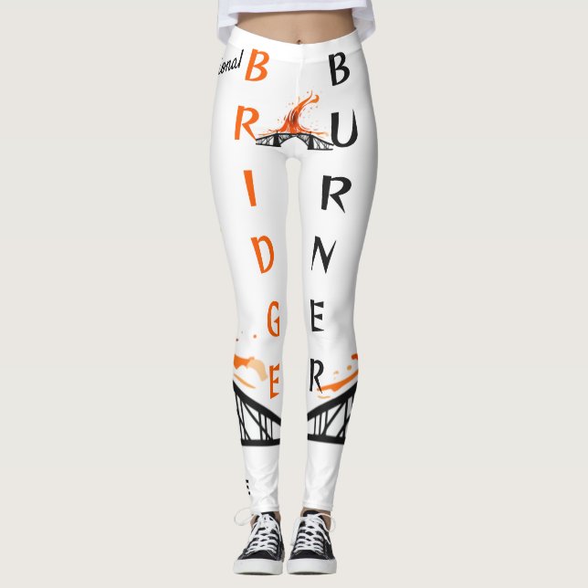 Legging Gravador de ponte profissional (Frente)