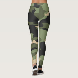 Legging Green Camou