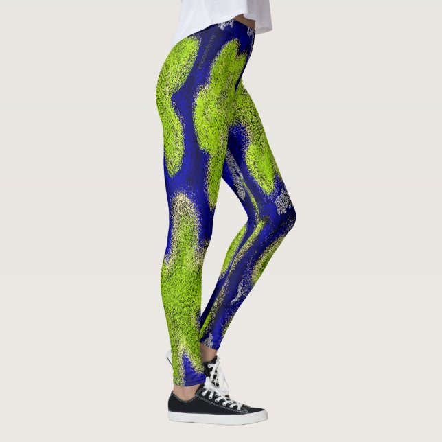 Legging Green Splotches  (Direita)