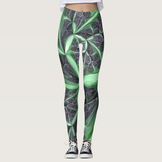Legging Green Star (Frente)