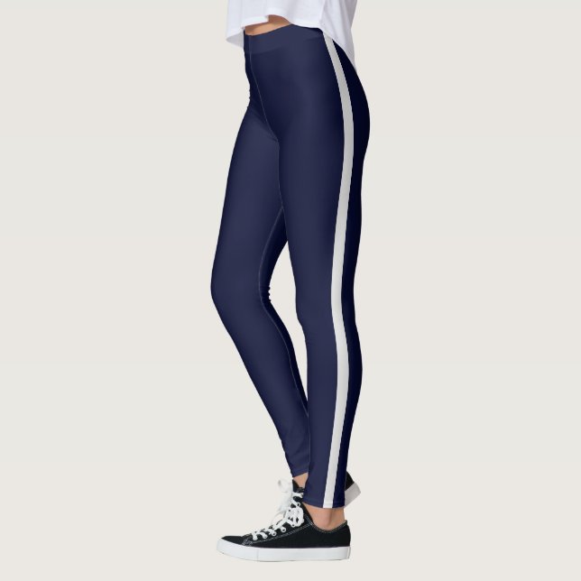 Legging Greve branca azul escura (Esquerda)