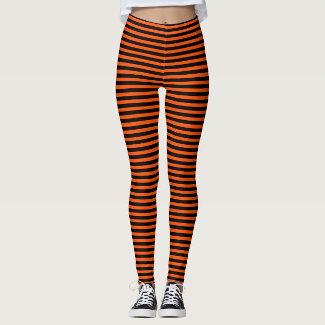 Legging Greve de Bruxas Laranja Halloween (Frente)