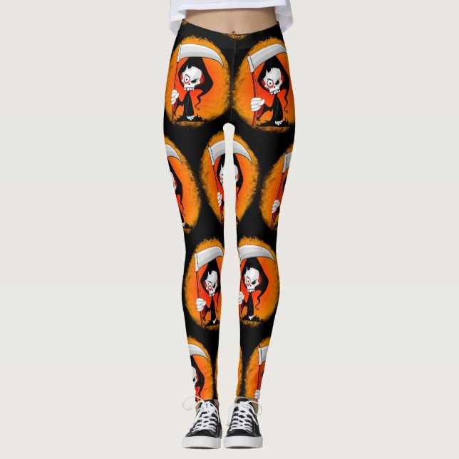 Legging Grim Reaper Cartoon  (Frente)