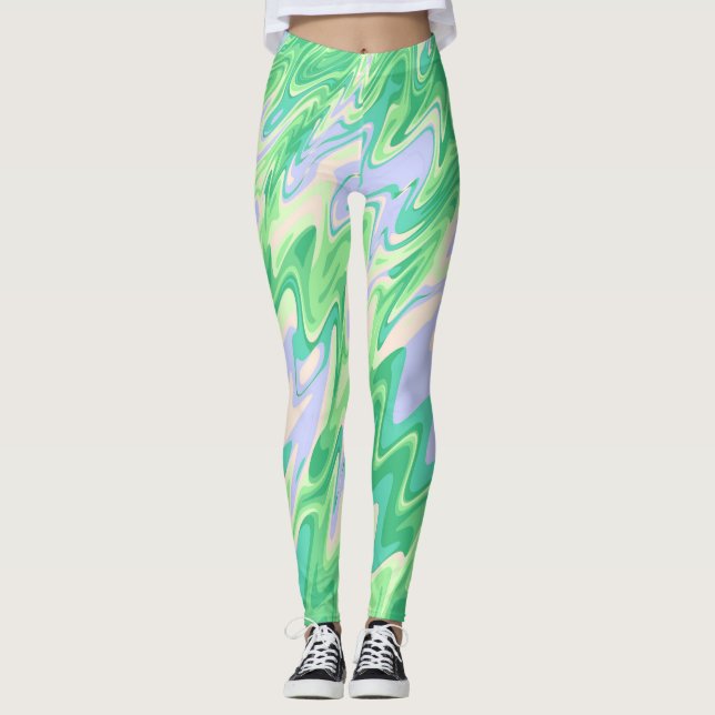 Legging Groovy Ripples (Frente)