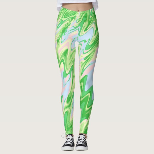 Legging Groovy Ripples (Frente)