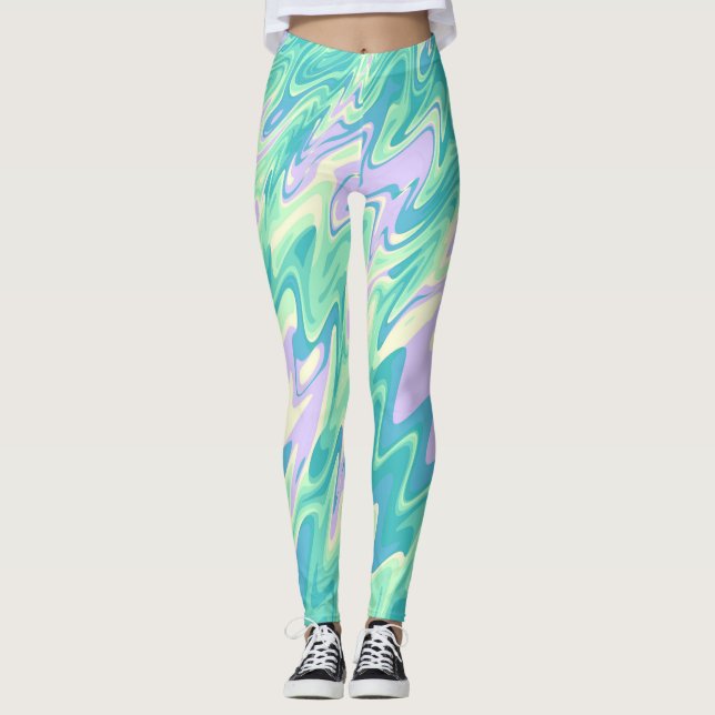 Legging Groovy Ripples (Frente)