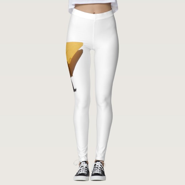 Legging grou de origami sortudo (Frente)