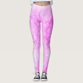 Legging Grunge de Abstrato rosa quente