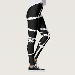 Legging Grunge Moderno Luz Branca Refinada Malha Suja