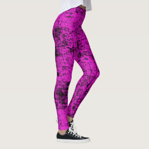 Legging Grunge Rosa