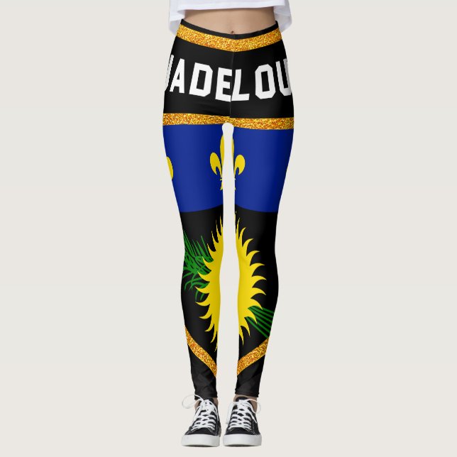 Legging Guadeloupe Flag (Frente)