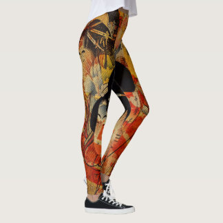 Legging Gueixa gêmea