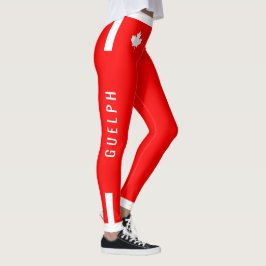Legging GUELPH Trainer Canadian Maple em Vermelho (cust)