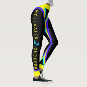 Legging Guerreiro do Nascer, Motivado para ser bem-sucedid