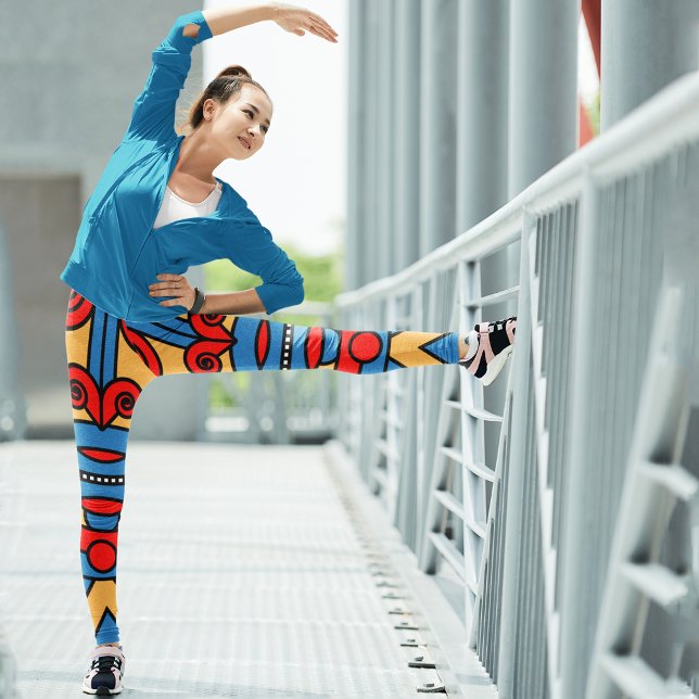 Legging guerreiro tribal africano (Criador carregado)