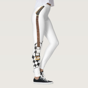 Legging GUITAR ELÉTRICO VERIFICADO POR ÍCONE DO solteiro