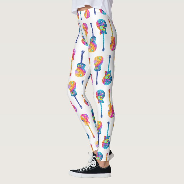 LEGGING GUITAR POP ART (Esquerda)