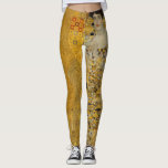 Legging Gustav Klimt - Adele Bloch-Bauer I<br><div class="desc">Adele Bloch-Bauer I de Gustav Klimt. Linda pintura de uma linda mulher com um sorriso adorável. Pintado em cores de ouro com valores artísticos de art noveau. Disponível em muitas ideias de presentes diferentes e produtos maravilhosos para amantes da arte. Veja na nossa loja os produtos relacionados com este trabalho...</div>