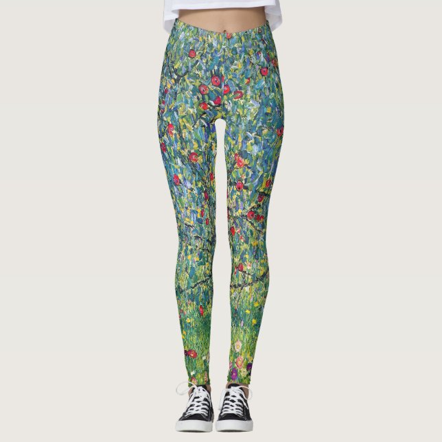 Legging Gustav Klimt - Árvore de Maçã (Frente)