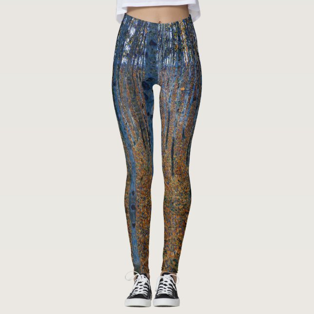 Legging Gustav Klimt - Beech Grove I (Frente)