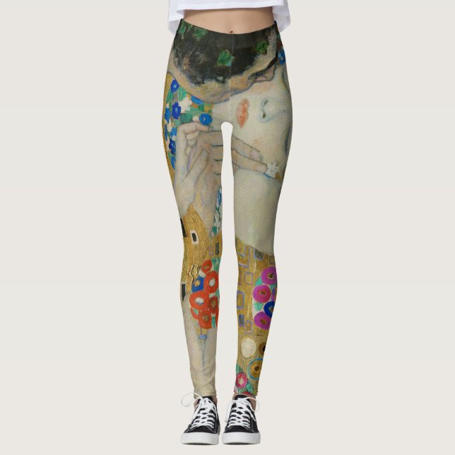 Legging Gustav Klimt O Beijo (Frente)