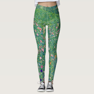 Legging Gustav Klimt - Paisagem de Jardim Italiano