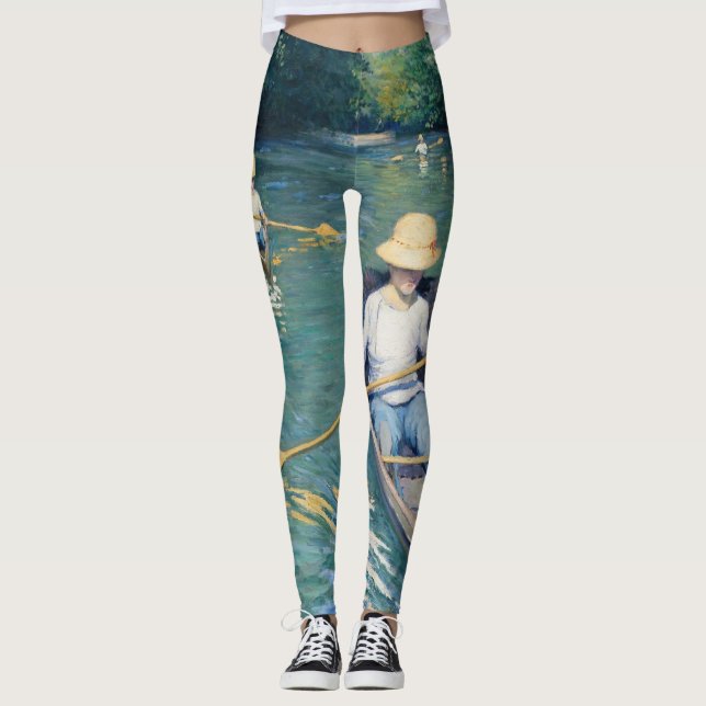 Legging Gustave Caillebotte - Skiffs nos Yerres (Frente)