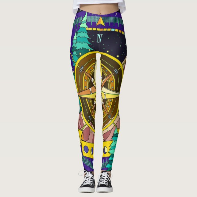 Legging Gym Compass (Frente)