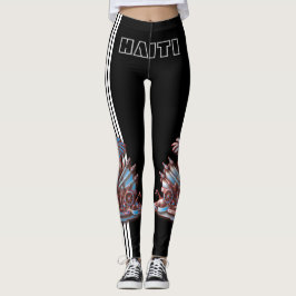 LEGGING HAITI FLAG BLACK HAVIC ACD