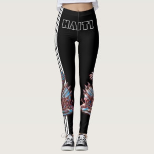 LEGGING HAITI FLAG BLACK HAVIC ACD