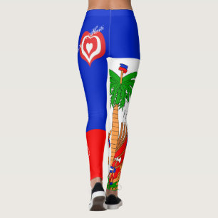 LEGGING HAITI PERGENS DE BANDEIRA