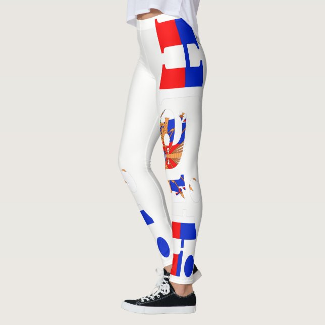 LEGGING HAITIAN FLAG LEGINGS HAVIC ACD (Esquerda)