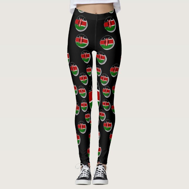 Legging Hakuna Matata Faça-o Queniano (Frente)