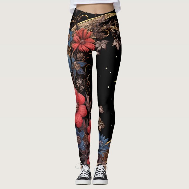 Legging Half Moon Black (Frente)