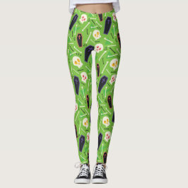 Legging Halloween De Capelões E Coffins