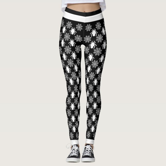Legging Halloween de teia (Frente)