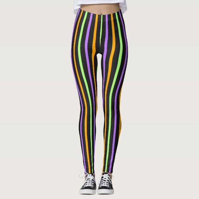 LEGGING HALLOWEEN ESTRIPADO (Frente)