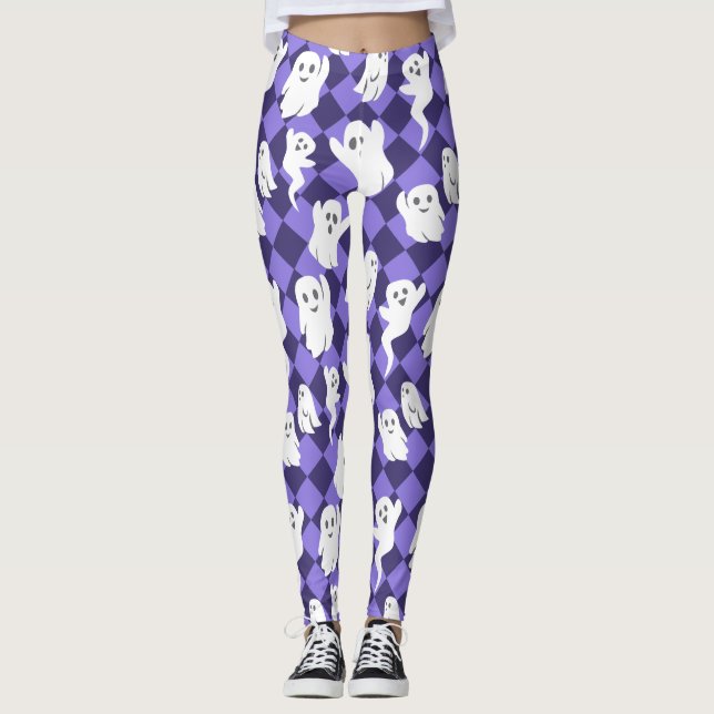 Legging Halloween Ghosts (Frente)