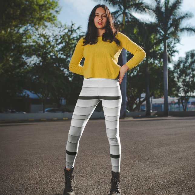 Legging Halloween Mummy Costume Spooky (Halloween mummy costume leggings.)