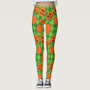 Legging Halloween Pumpkins